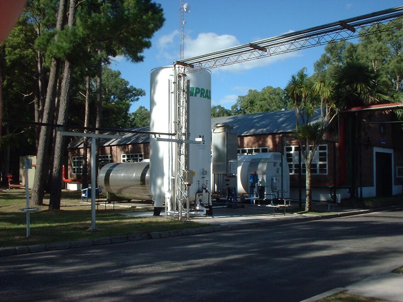 Instalación a granel de dióxido de carbono